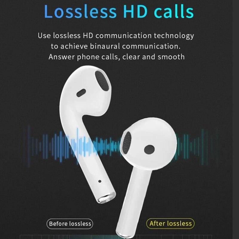 Auriculares inalambricos con Control tactil, cascos deportivos con Bluetooth para Huawei, Iphone, OPPO, Xiaomi, TWS, con microfono