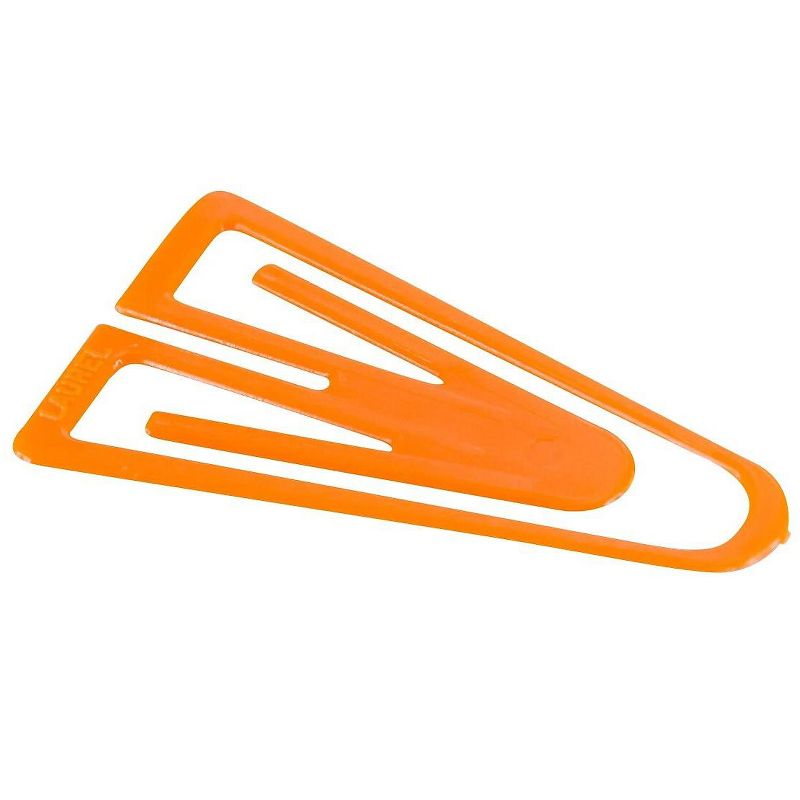 Baumgarten's Plastiklips Paper Clips X-Large Assorted 901653