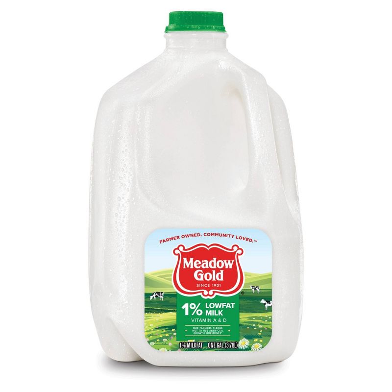 Meadow Gold 1% Milk - 1gal