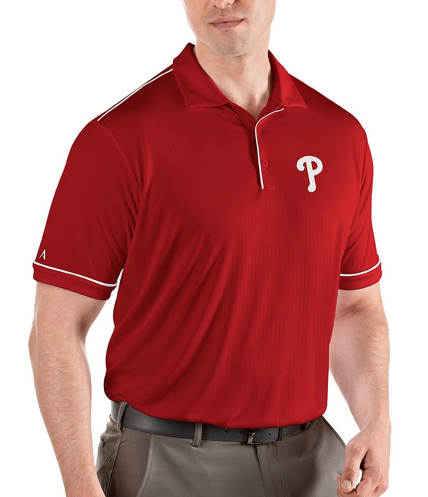 Antigua MLB National League Salute Short-Sleeve Polo Shirt