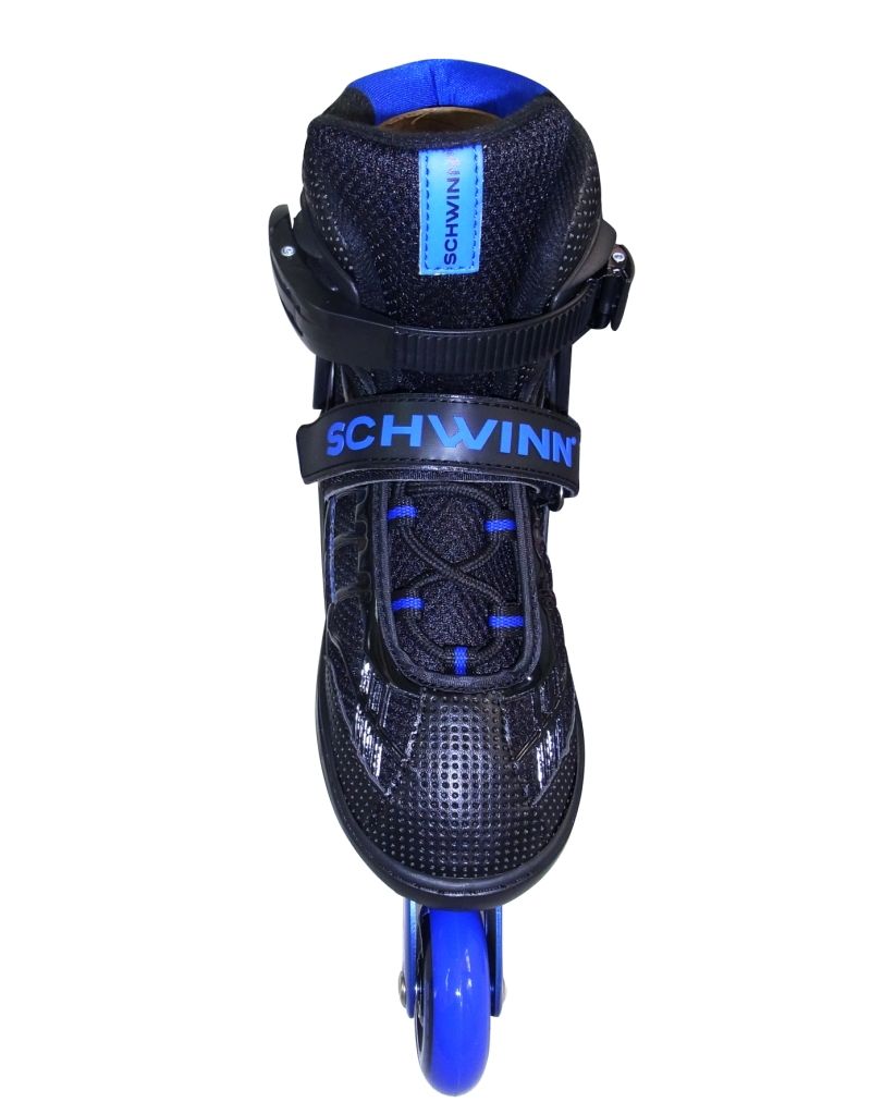 Schwinn Unisex Adult Adjustable Inline Skate (8-9.5) - Black/Blue
