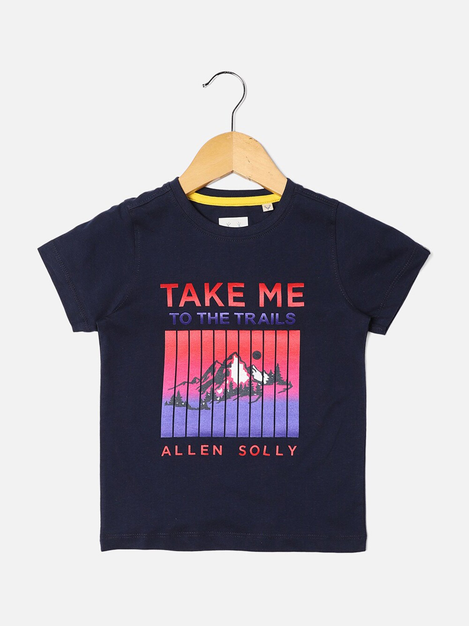 Allen Solly Junior Navy Printed T-Shirt