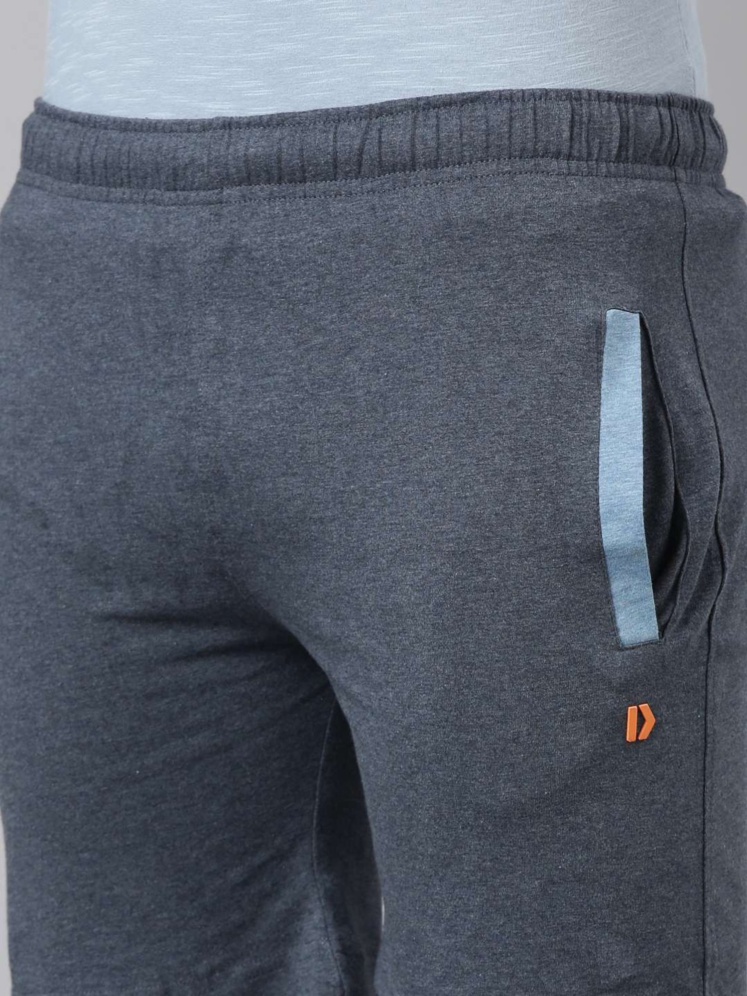 Dixcy Scott Maximus Blue Cotton Regular Fit Shorts
