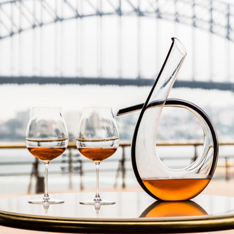 Riedel Veritas Crystal Dishwasher Safe New World Pinot Noir Nebbiolo Rose Champagne Wine Glass, 28.21 Oz. (2 Pack)