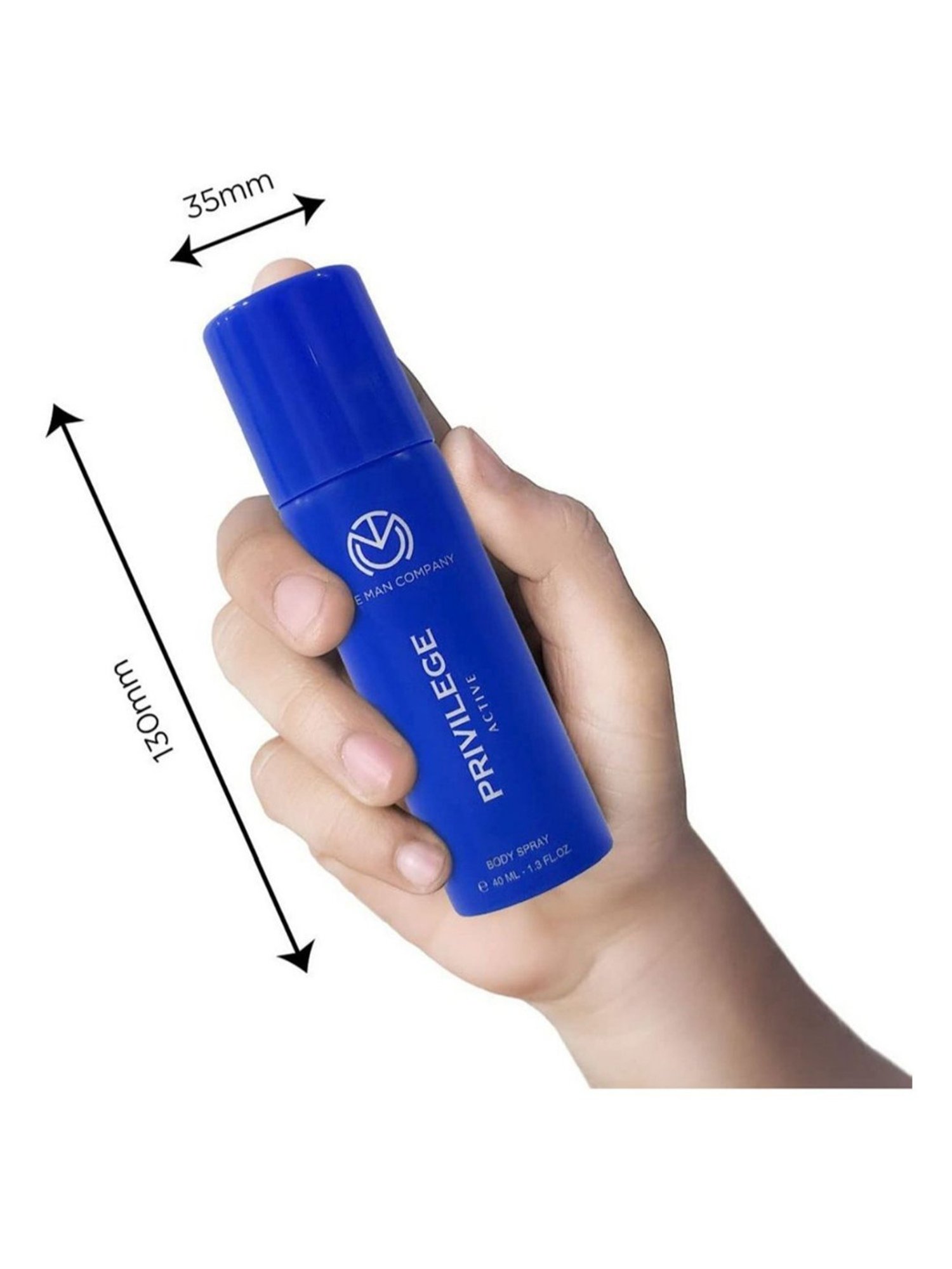 THE MAN COMPANY Privilege Active Body Spray Set for Men & Women