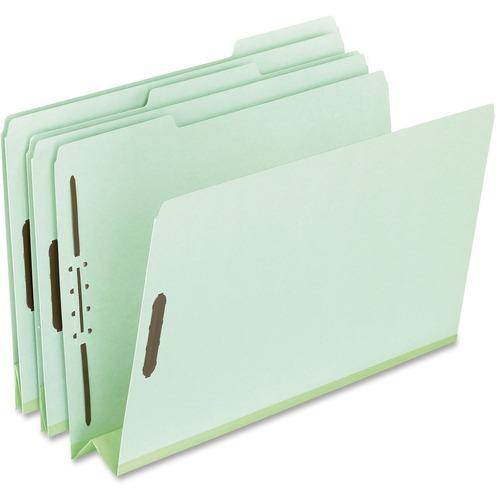 Pendaflex Pressboard Folders with Fastener - Letter - 8 1/2" x 11" Sheet Size - 3" Expansion - 2 Fastener(s) - 1/3 Tab C