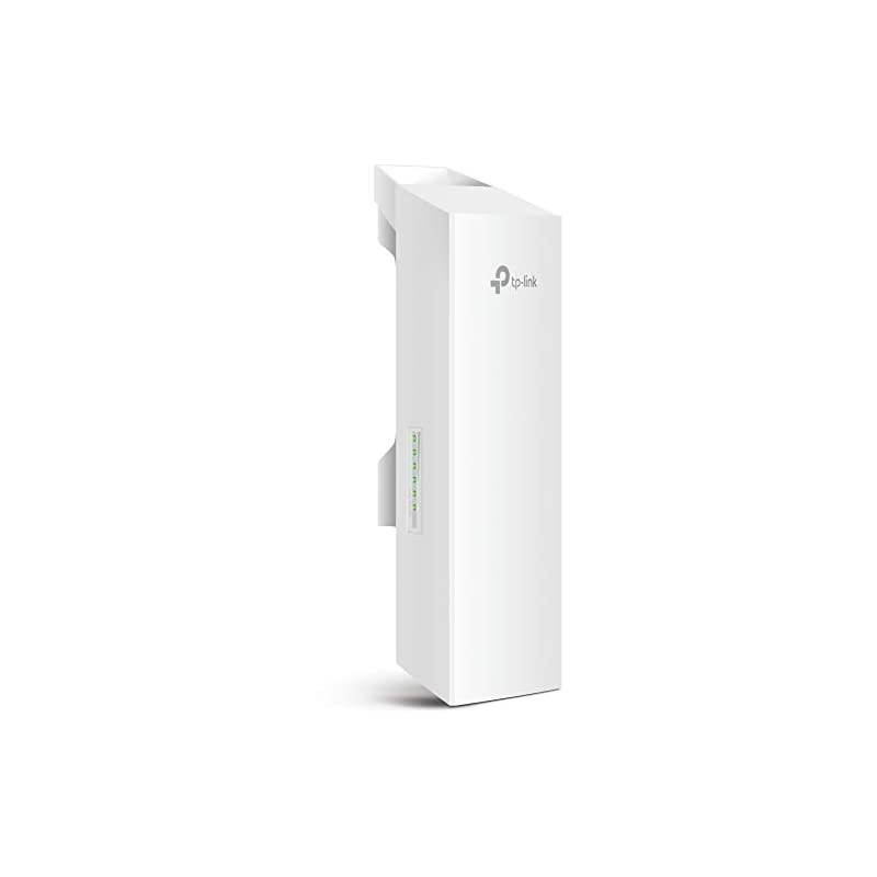 5GHz N300 Long Range Outdoor CPE for PtP and PtMP Transmission | Point to Point Wireless Bridge | 13dBi 15km+ | Passive PoE Powered w Free PoE Injector | Pharos Control CPE510 White