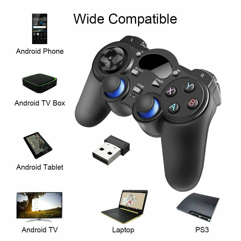 2.4G Wireless Controller Gaming Gamepad Joystick for Android Tablet Phone PC TV