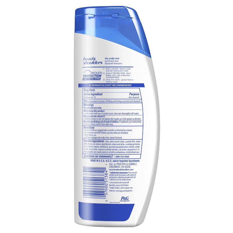 Head and Shoulders Dry Scalp Care Daily-Use Anti-Dandruff Paraben Free Shampoo - 23.7 fl oz