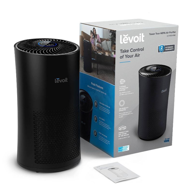 Levoit MetaAir True HEPA Air Purifier Black