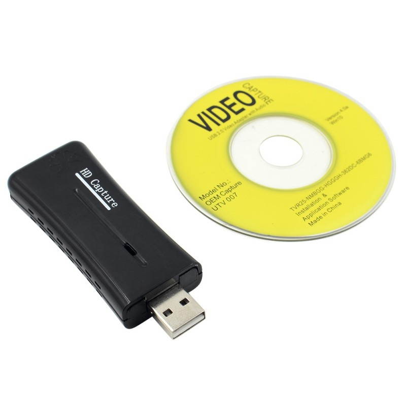 USB 2.0 Easycap Video Audio Capture Card Adapter DVD Converter Composite Audio To Easy Cap Video Adapter