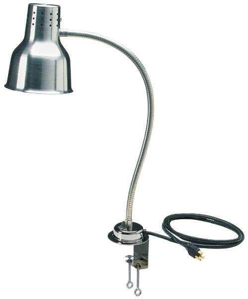 CARLISLE HL8185C00 Heat Lamp w/Clamp,1 Bulb