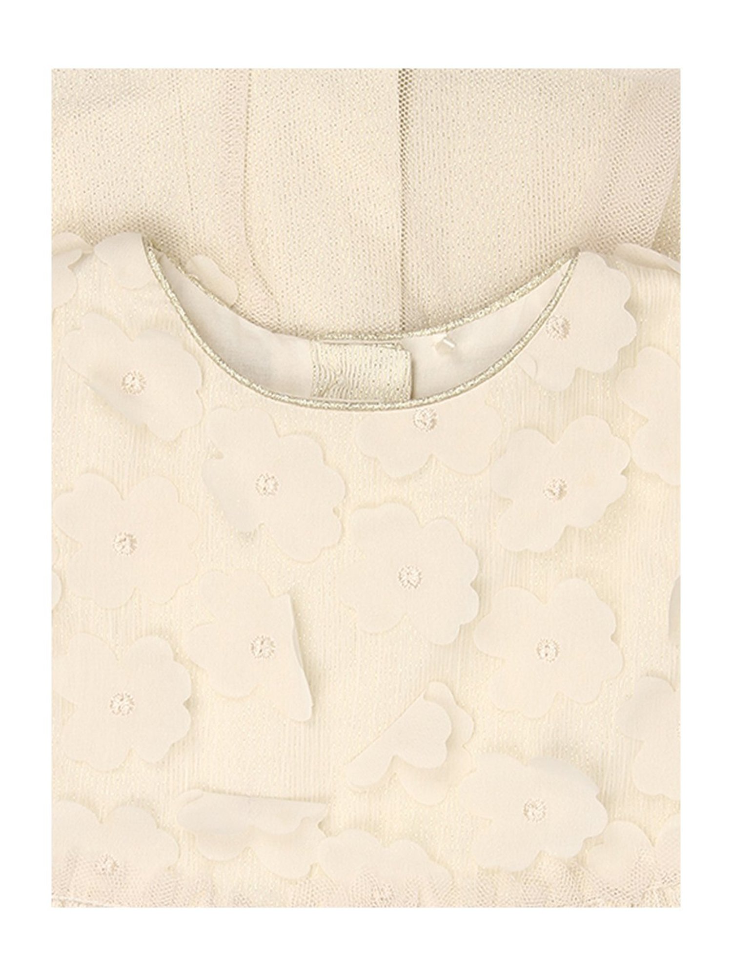 Mothercare Kids Cream Applique Dress
