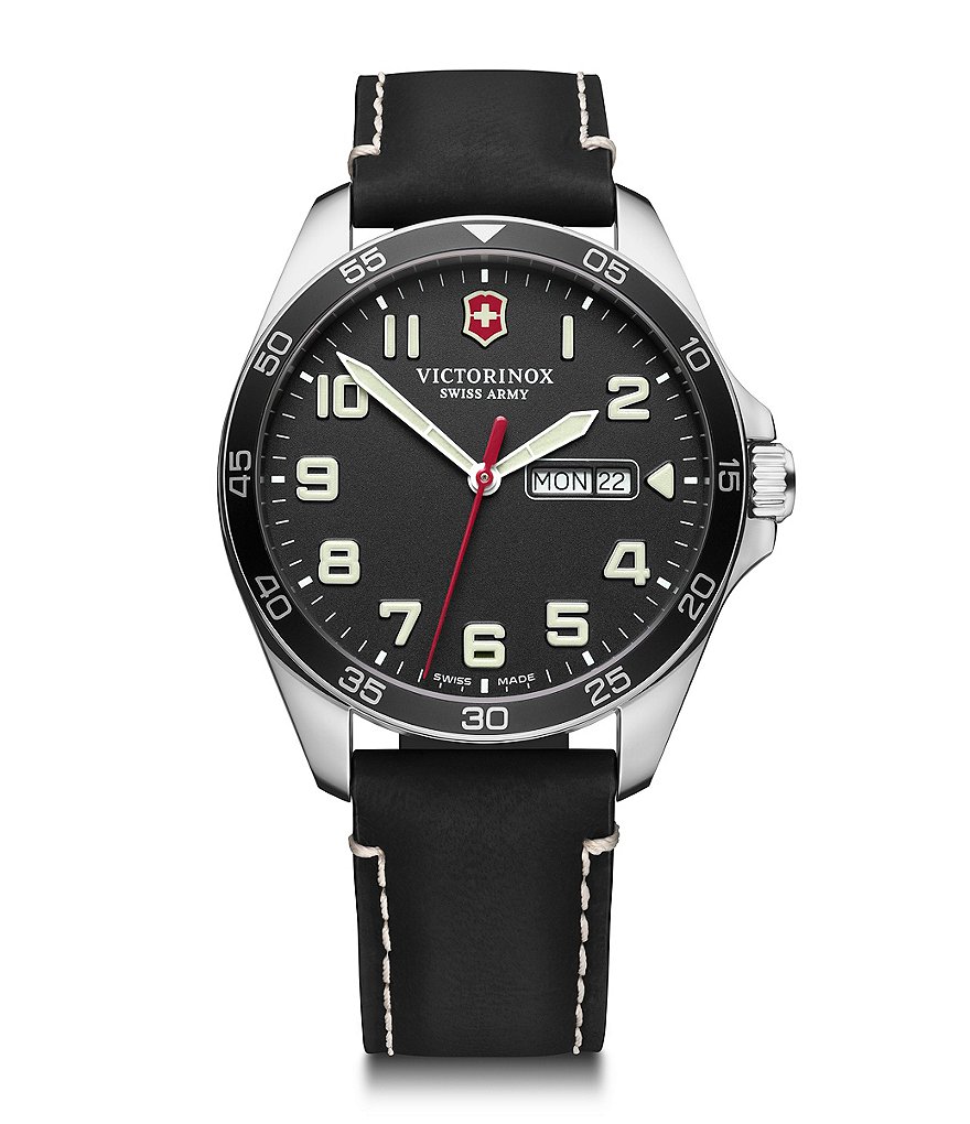 Victorinox Swiss Army Field Force Black Strap Multifunction Watch