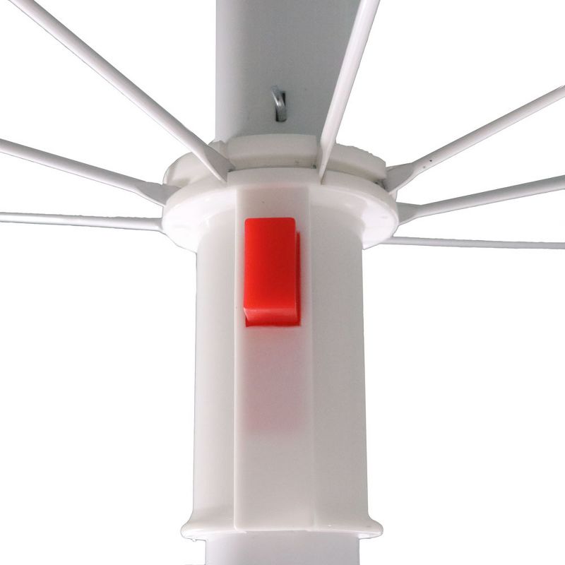 Sunnydaze Outdoor Travel Portable Beach Umbrella with Tilt Function and Push Open/Close Button - 5' - Gray