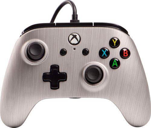 Enhanced Wired Controller for Xbox One - Brushed Aluminum
