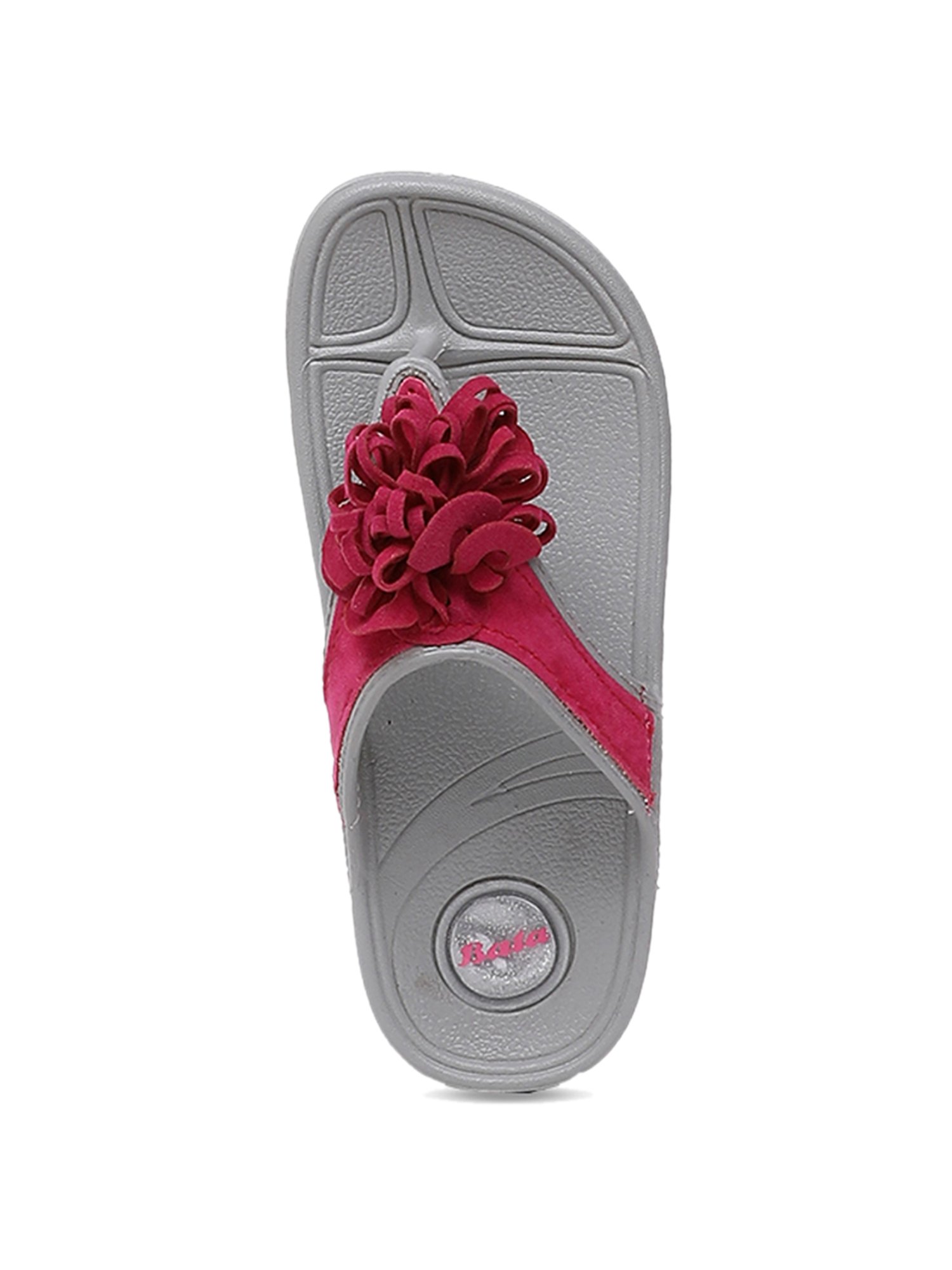 Bubblegummers by Bata Kids Grey Thong Sandals