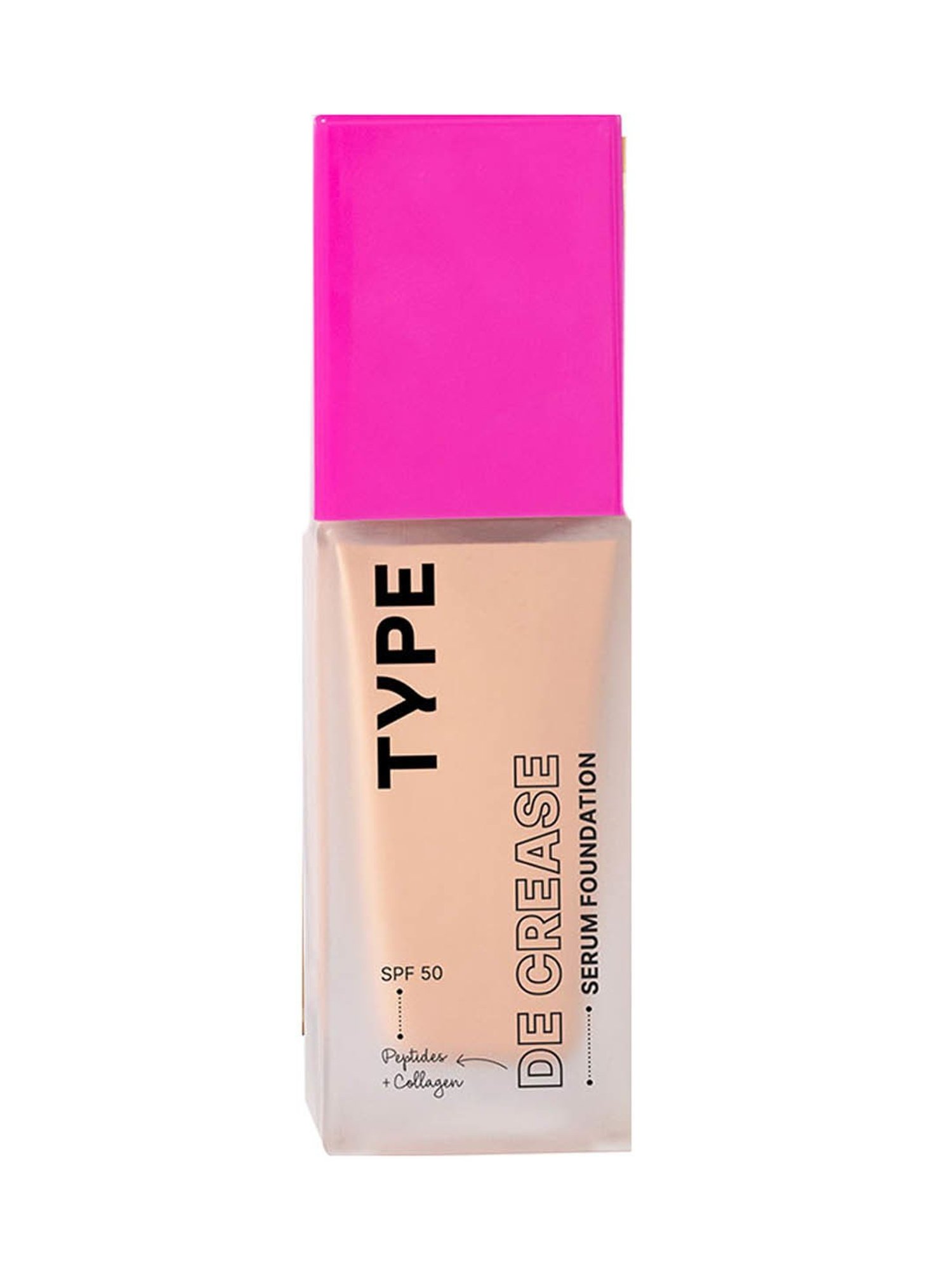 TYPE BEAUTY Decrease SPF 50 PA ++++  Serum Foundation Peanut - 30 ml