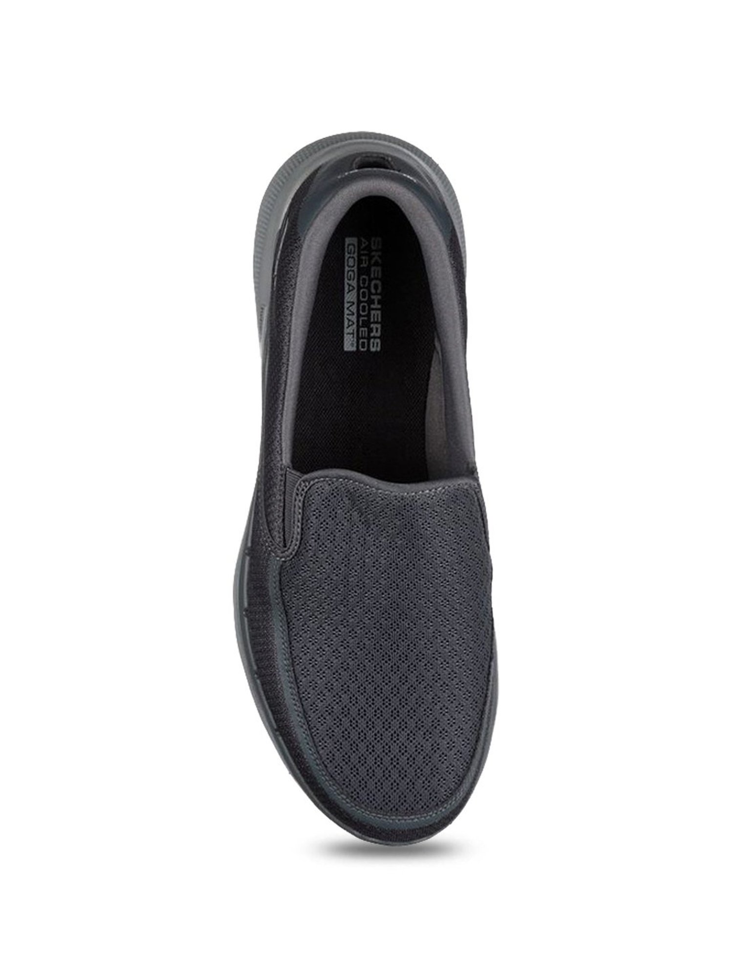 Skechers Men's GO WALK 6 - ORVA Charcoal Walking Shoes