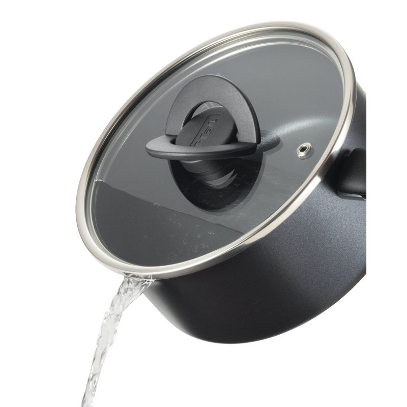 T-fal Simply Cook Nonstick Cookware, Stackable 10pc Set, Black