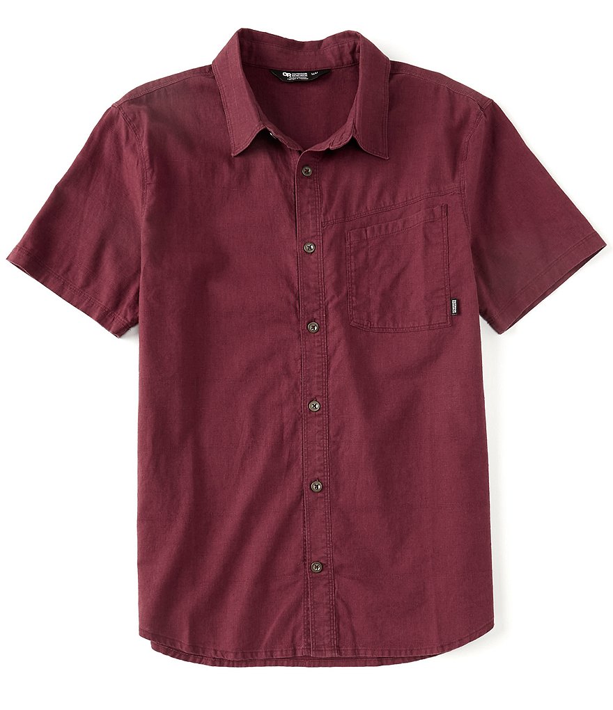 Outdoor Research Weisse Performance Short-Sleeve Organic Materials Woven Shirt