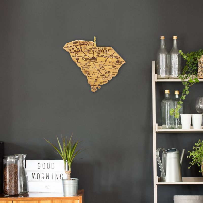 Totally Bamboo Destination South Carolina Serving and Cutting Board