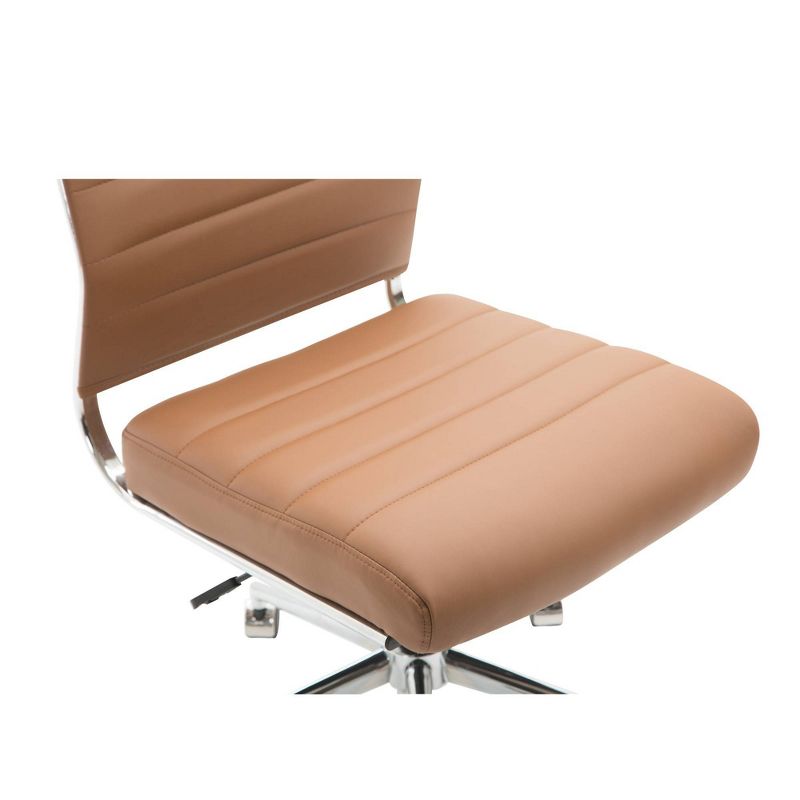 Denver Task Chair Vegan Leather Terracotta - Poly & Bark