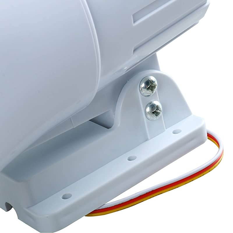 30 Watt Siren Dual Tone IndoorOutdoor SelfContained Electric Security Siren SD30W 612VDC 11Ah 120db 8 X 55 X 9 Inch