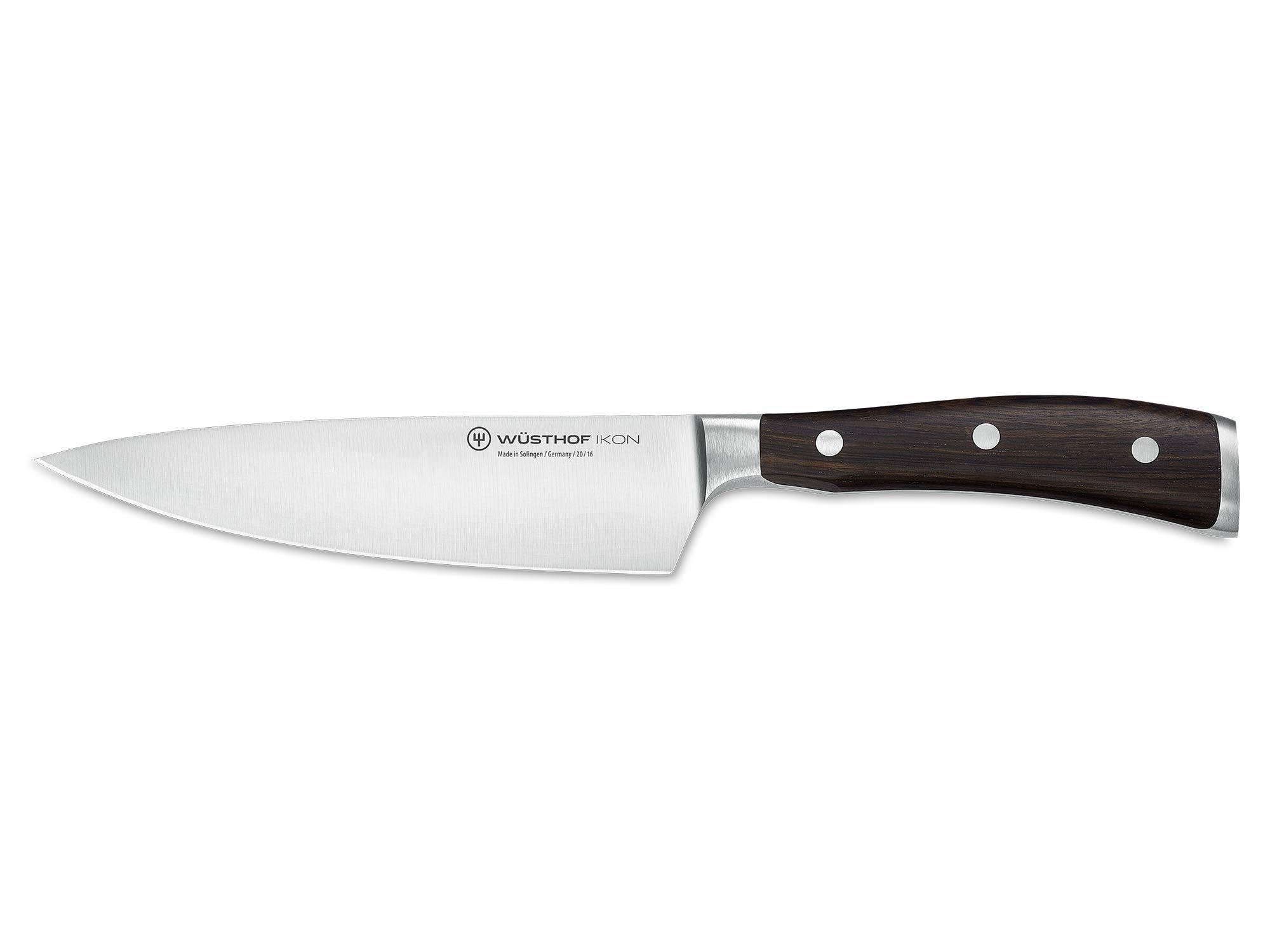 Wusthof Ikon Blackwood Chef's Knife (6")