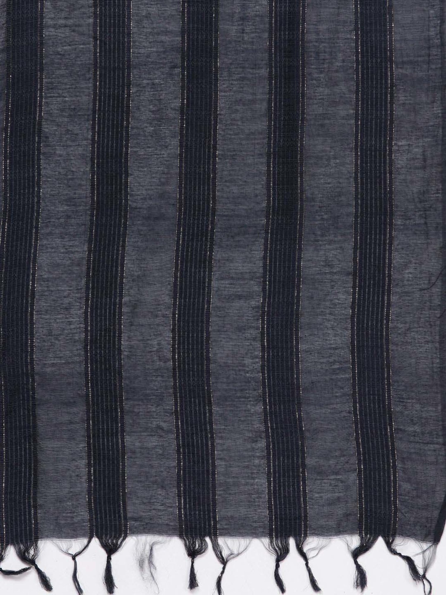 URBAN MYSTIC Black Rayon Embroidered Kurta & Sharara Set