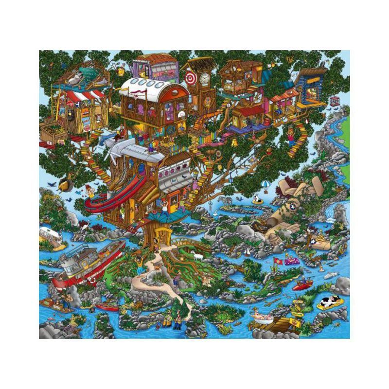 Wuundentoy Premium Edition: Tree House Jigsaw Puzzle - 500pc