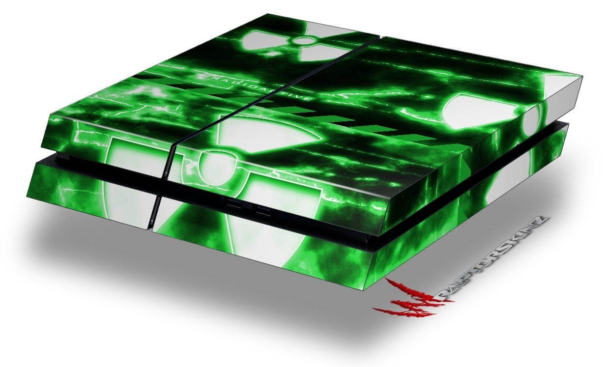 Radioactive Green - Decal Style Skin fits original PS4 Gaming Console