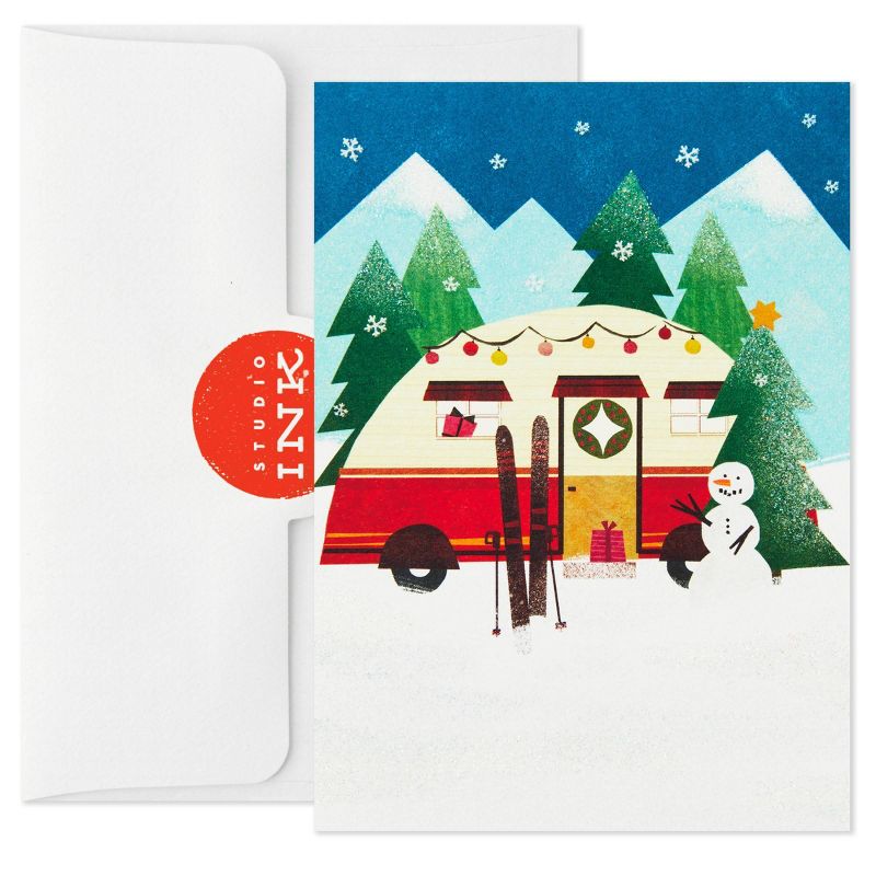 8ct Hallmark Studio Ink Camper RV Boxed Cards