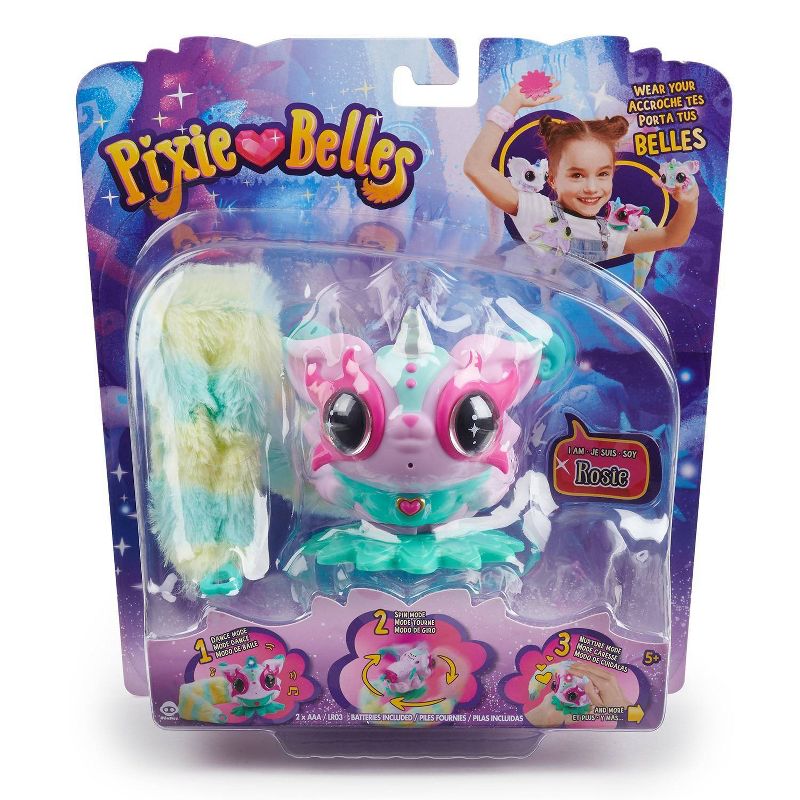 Pixie Belles - Rosie (Pink) - Interactive Enchanted Animal Toy - By WowWee