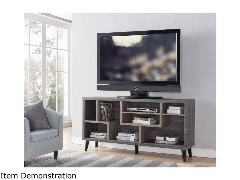 AVF FSL700LUCSW-A 32 - 65" Reflections - Lucerne Curved Pedestal TV Stand