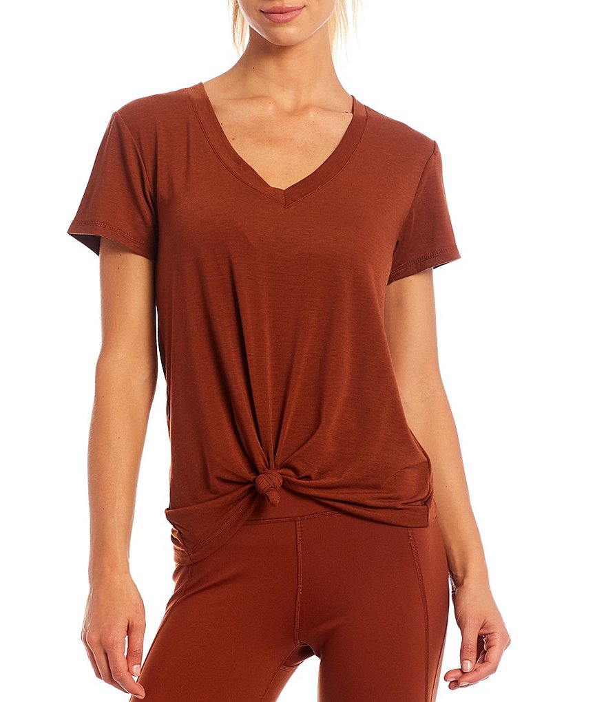 IBKUL Pricilla Print Long Sleeve Mock Neck Top