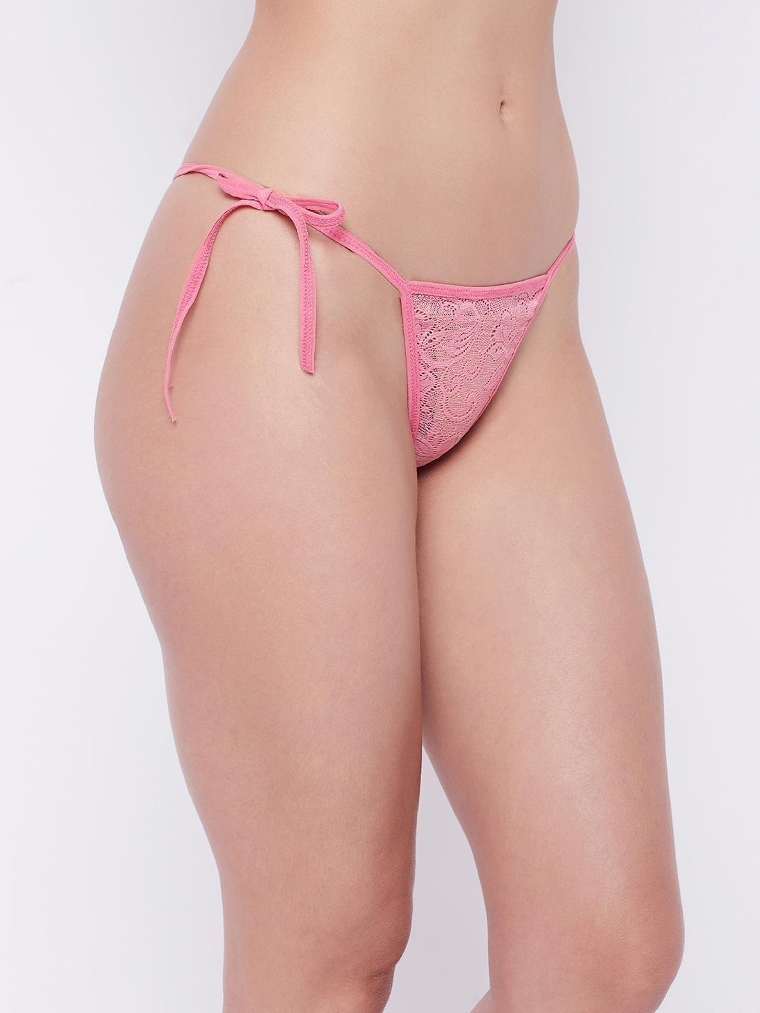 Secrets By ZeroKaata Pink Lace Panty