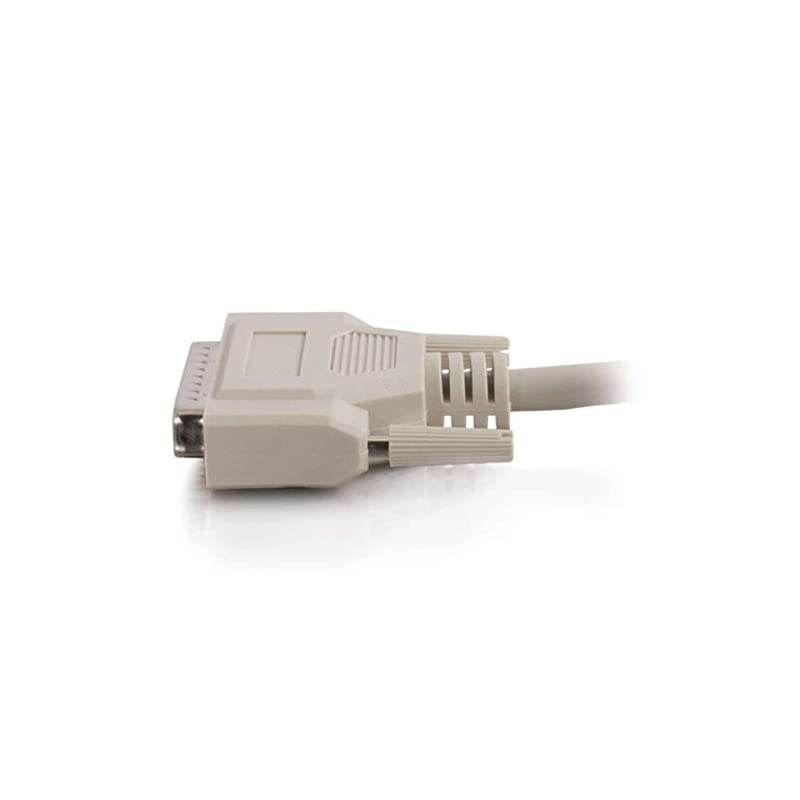 02300 IEEE-1284 DB25 Male to Centronics 36 Male Parallel Printer Cable, Beige (6 Feet, 1.82 Meters)