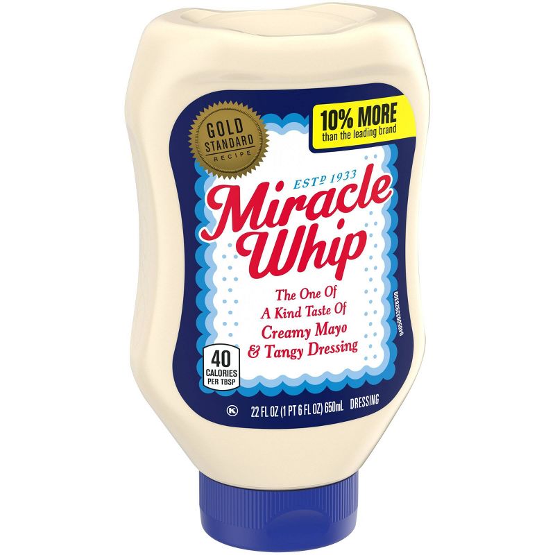 Miracle Whip Original Squeeze Bottle - 22fl oz