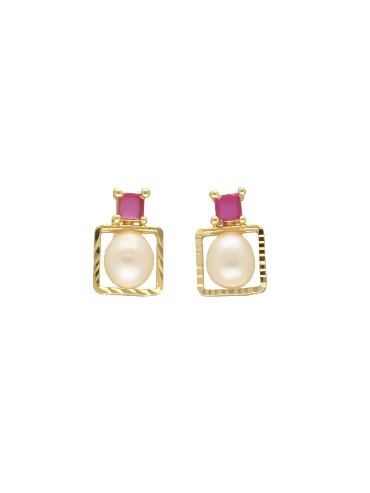 Sri Jagdamba Pearls Zoya Pearl Earrings for Women and Girls