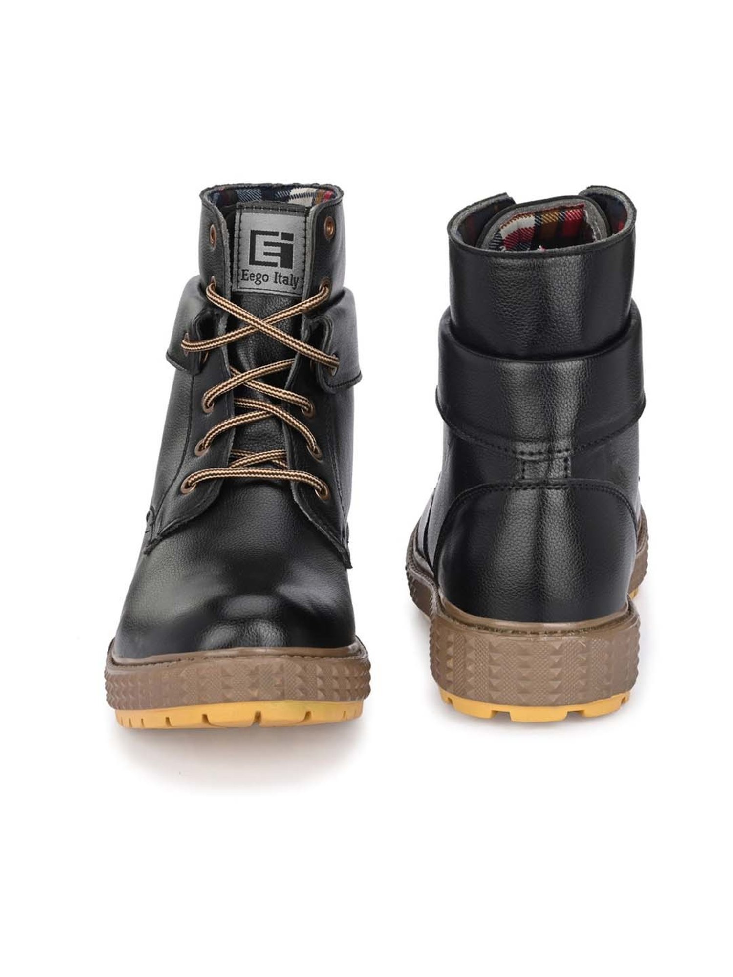 Eego Italy Men's Black Casual Boots