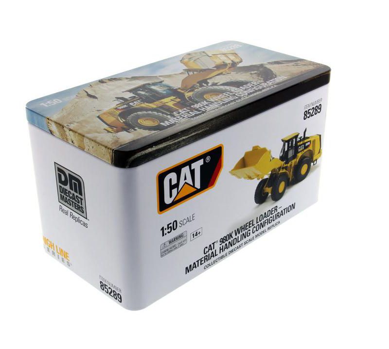 CAT Caterpillar 980K Wheel Loader Material Handling Configuration with Operator "Core Classics" 1/50 Diecast Masters