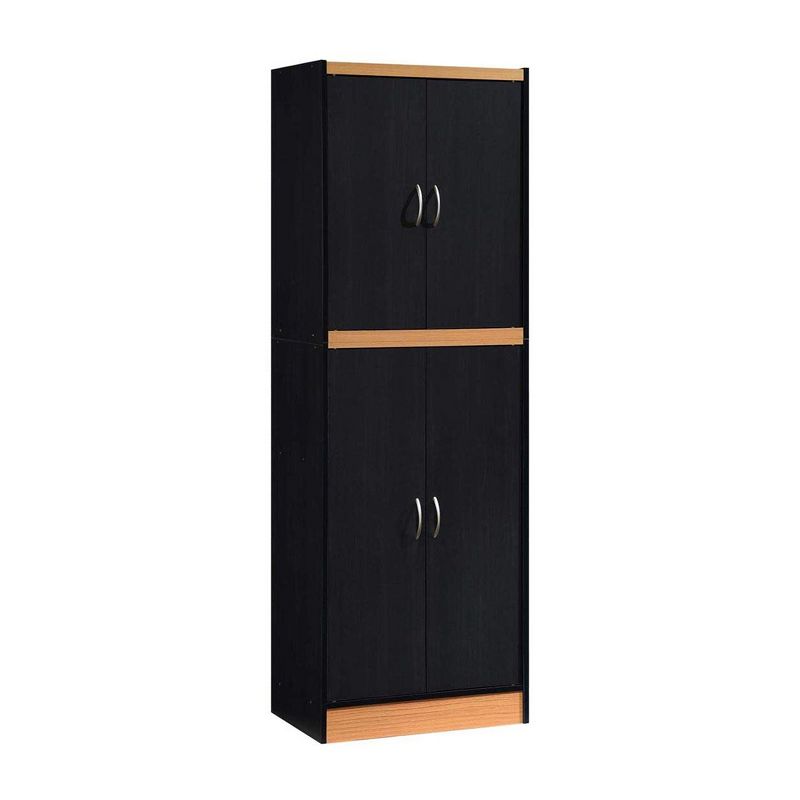 Wood 2 Door Storage Cabinet in White-Pemberly Row