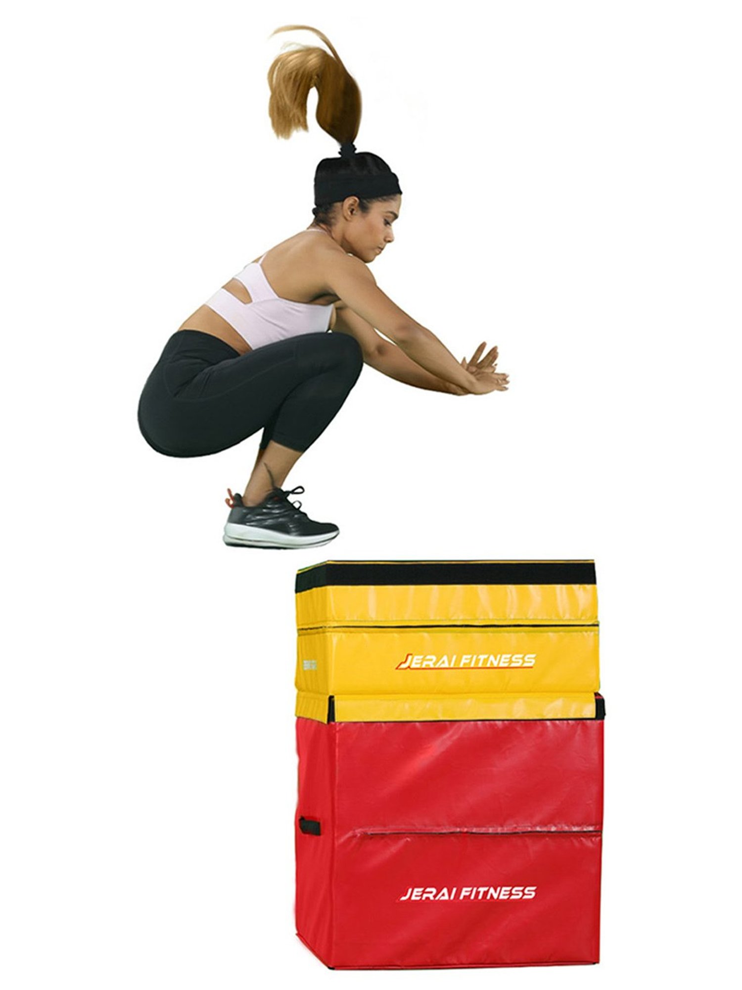 Jerai Fitness JA007 Plyometric Softbox Set (Multicolor)
