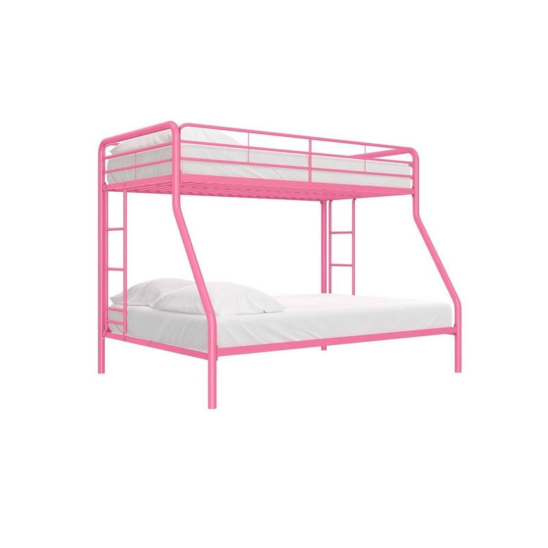 Twin Over Full Bunk Bed Pink - Dorel Home Products