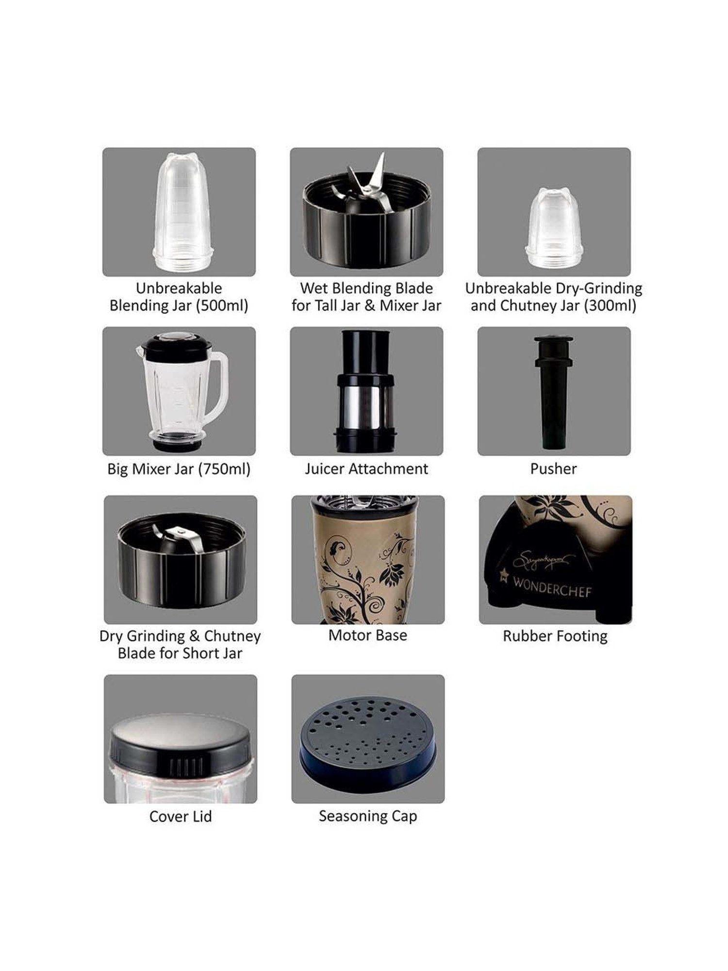 BLACK+DECKER BXCJ0101IN Citrus Juicer 30 Watt 1L (White)