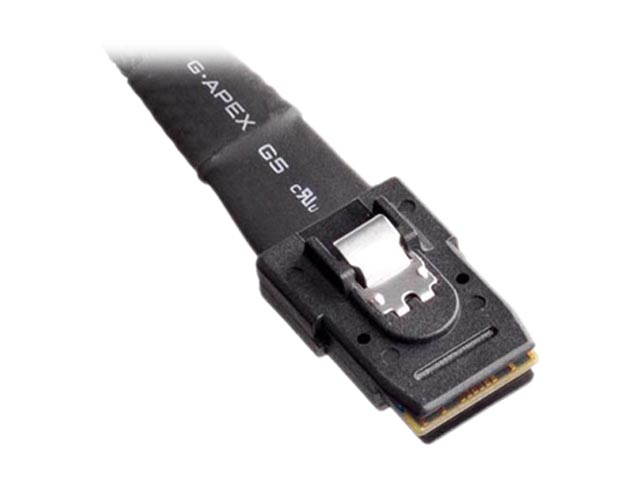SilverStone 36 Pin Minisas Sff-8087 (Target) to SATA 7Pin (Host) + Sideband Cable 0.5M CPS03-RE Components Other RL-CPS03-RE