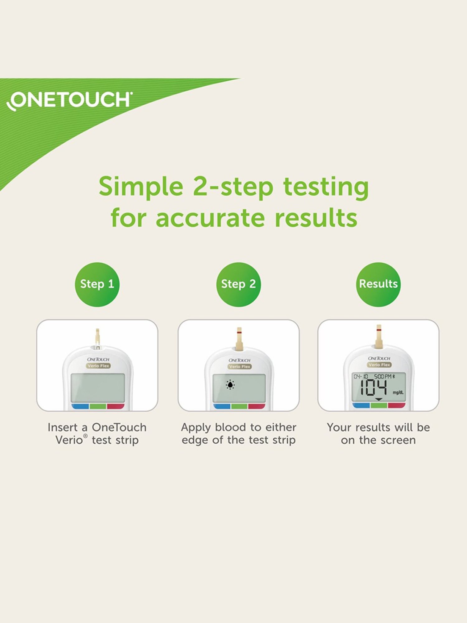 OneTouch Verio Strip Value Pack 1 pack of 50 Test Strip + 2 Packs of OneTouch Delica Plus Lancet 25s