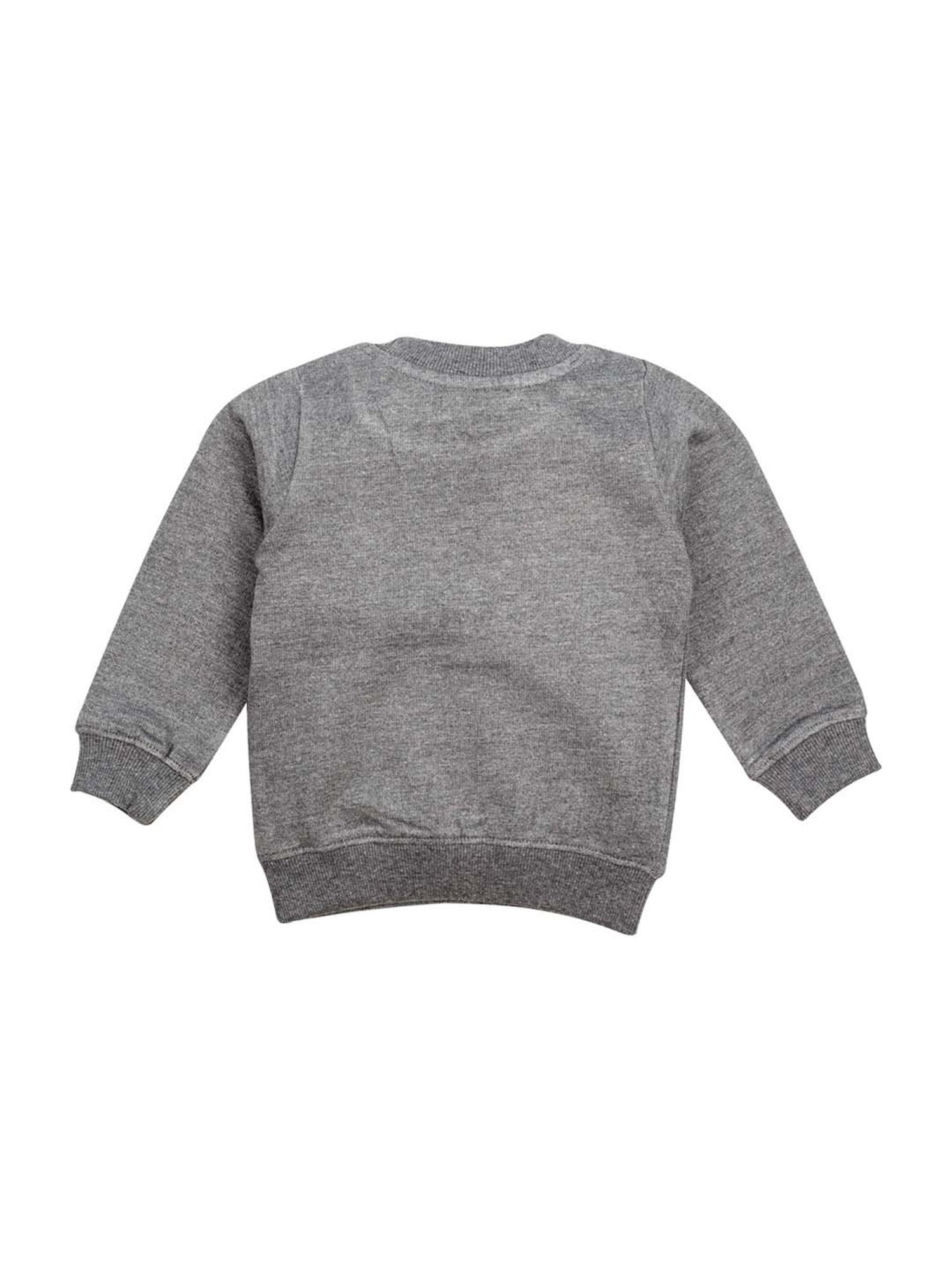 Mee Mee Kids Grey Embroidered T-Shirt