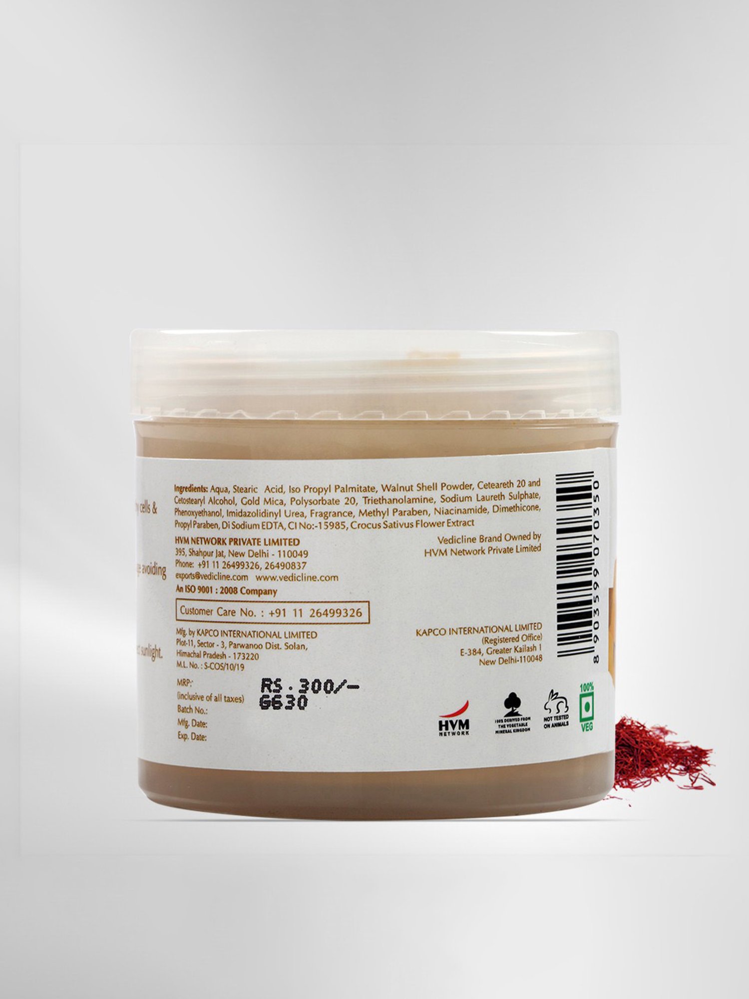 VEDIC LINE Gold Ojas Scrub - 100 ml